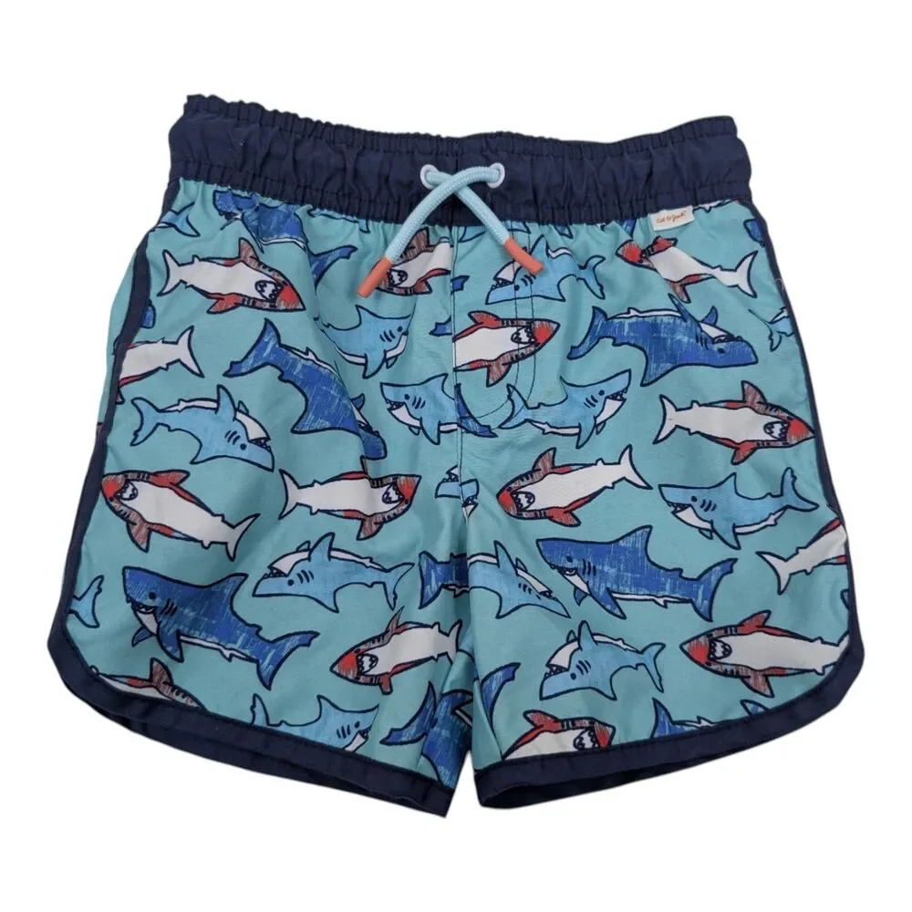Baby Boys Toddler Shark Print Swim Trunks - Cat &‎ Jack 2T